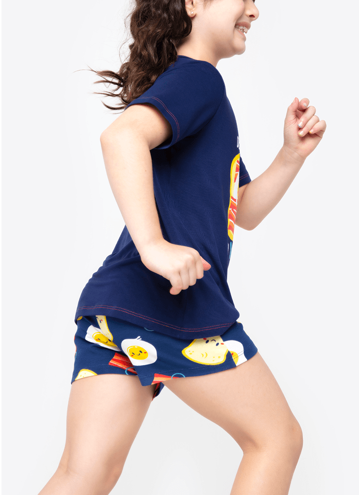 Pijama-Manga-Curta-Viscolycra-Menina-Bacon