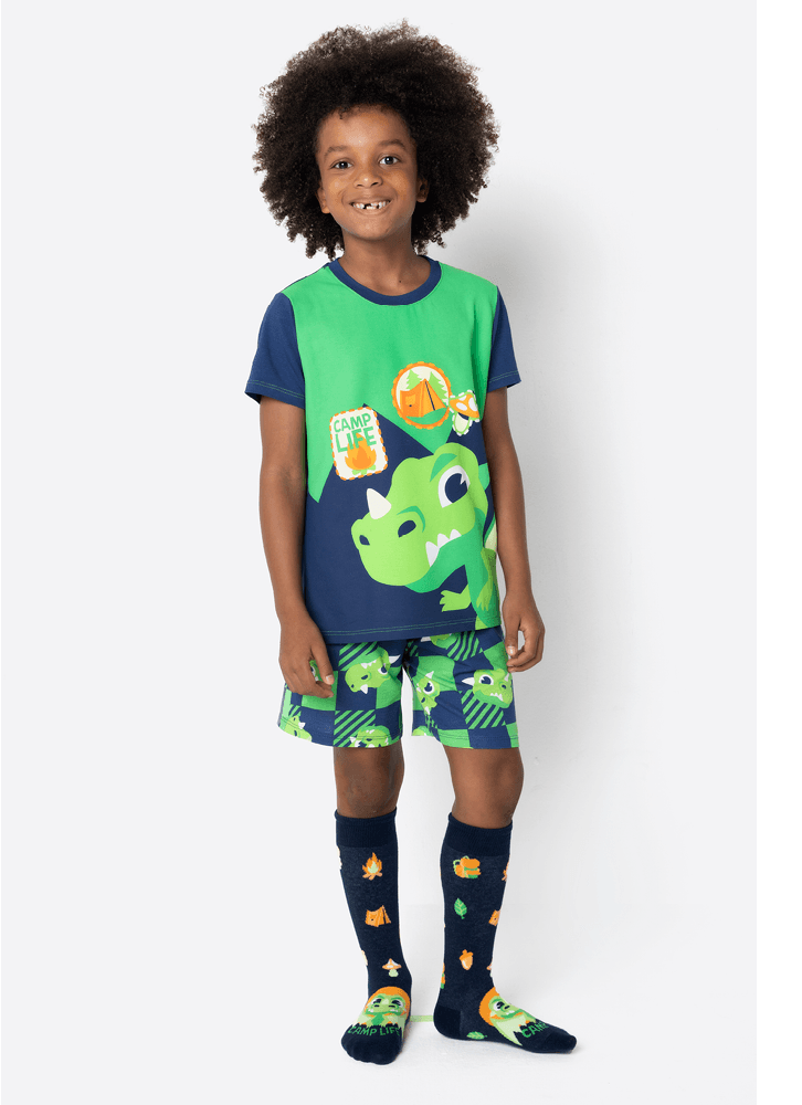 Pijama-Manga-Curta-Viscolycra-Menino-Dragao-Camping