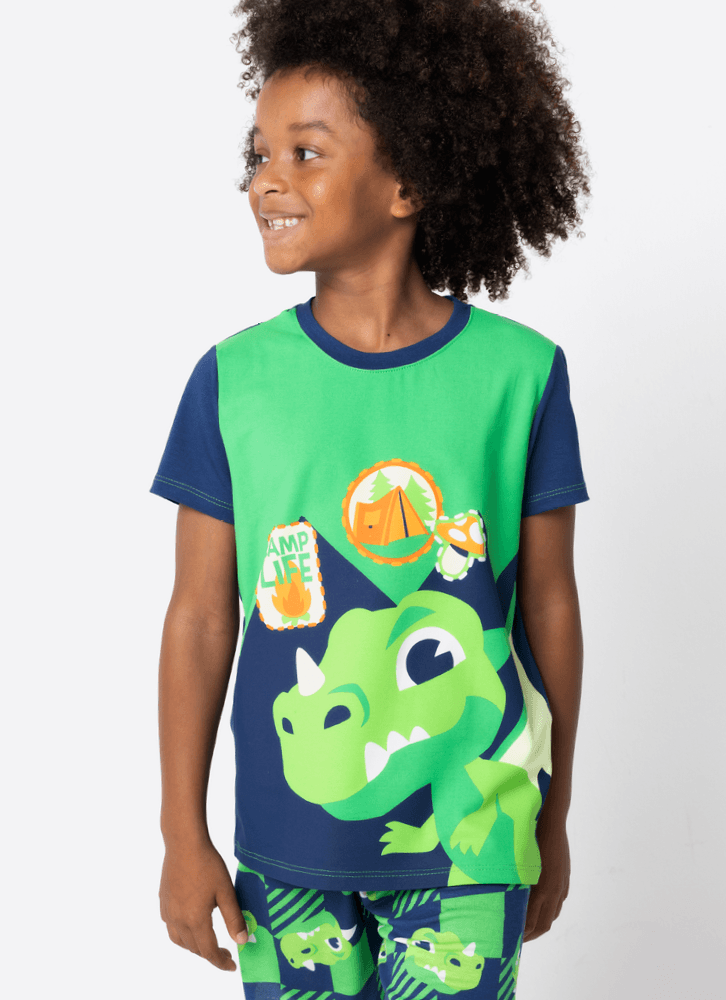 Pijama-Manga-Curta-Viscolycra-Menino-Dragao-Camping