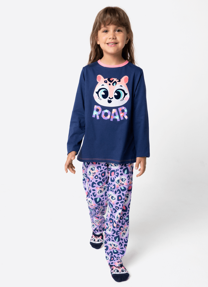 Pijama-Manga-Longa-Algodao-Menina-Onca-Fantastica