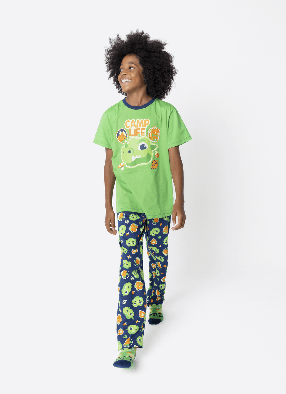 Pijama-Manga-Curta-Algodao-Menino-Teen-Dragao-Camping
