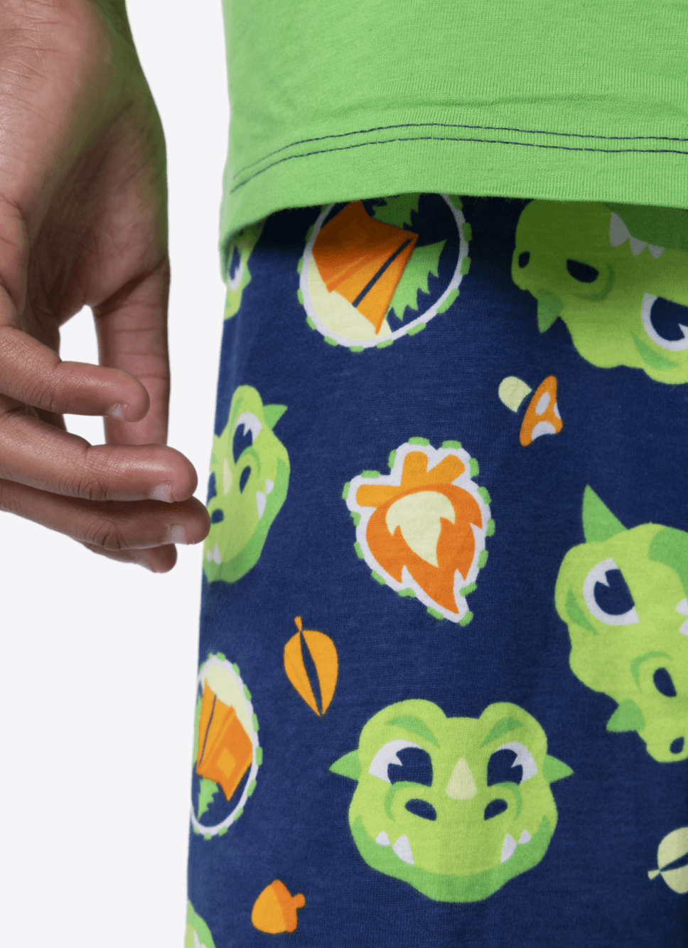 Pijama-Manga-Curta-Algodao-Menino-Teen-Dragao-Camping