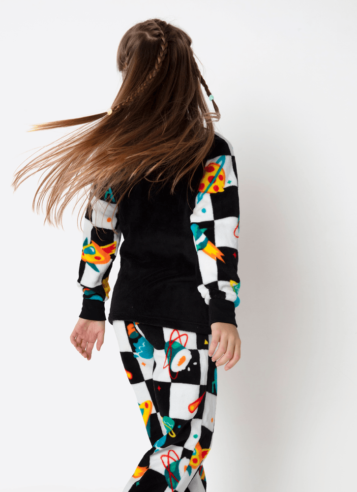 Pijama-Manga-Longa-Soft-Kids-Unissex-Space-Food