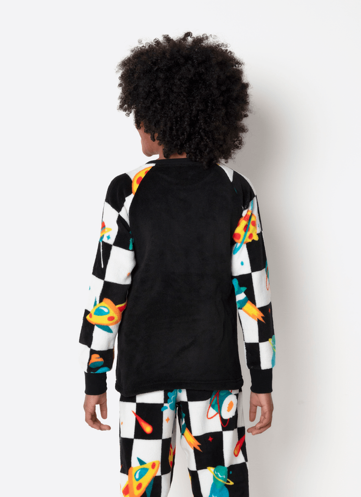 Pijama-Manga-Longa-Soft-Kids-Unissex-Space-Food