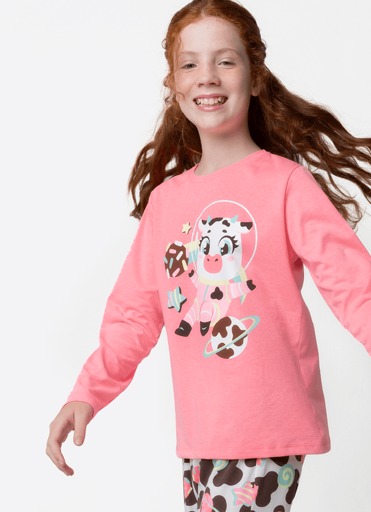 Pijama-Manga-Longa-Algodao-Menina-Teen-Vaca-Chocolate