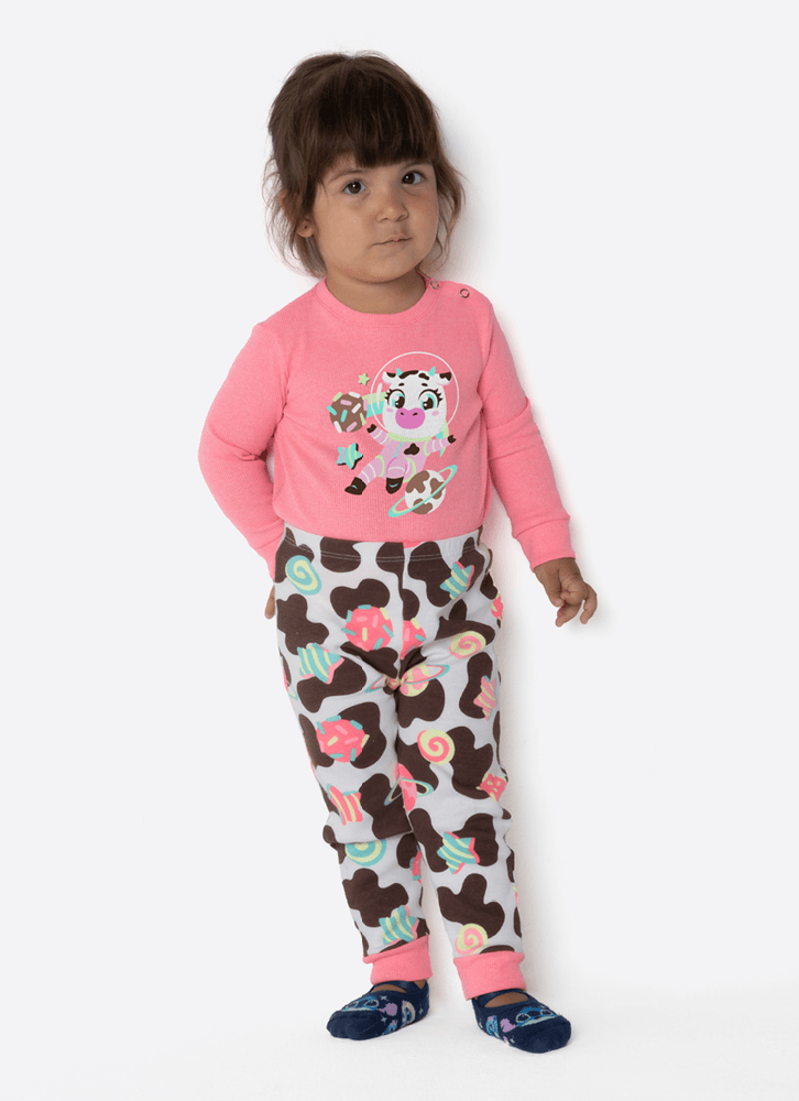 Pijama-Manga-Longa-Rib-Bebe-Menina-Vaca-Chocolate
