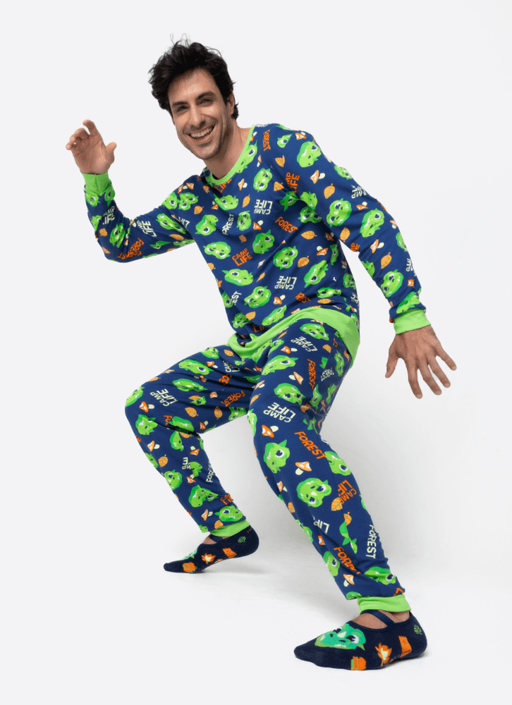 Pijama-Manga-Longa-Moletinho-Masculino-Dragao-Camping