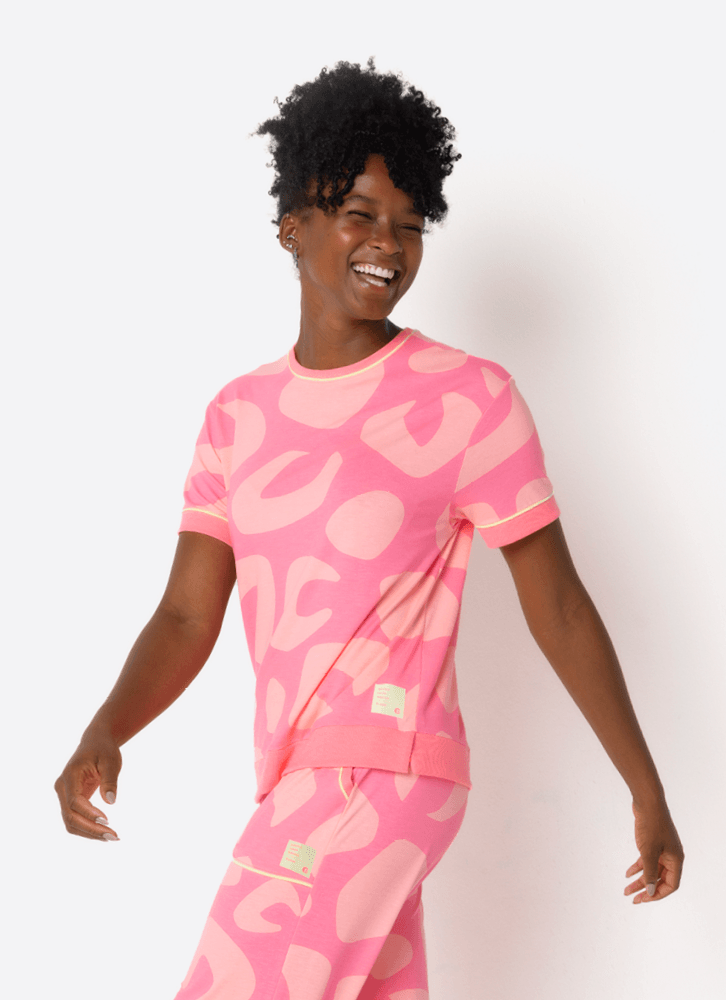 Pijama-Manga-Curta-Viscolycra-Feminino-Onca
