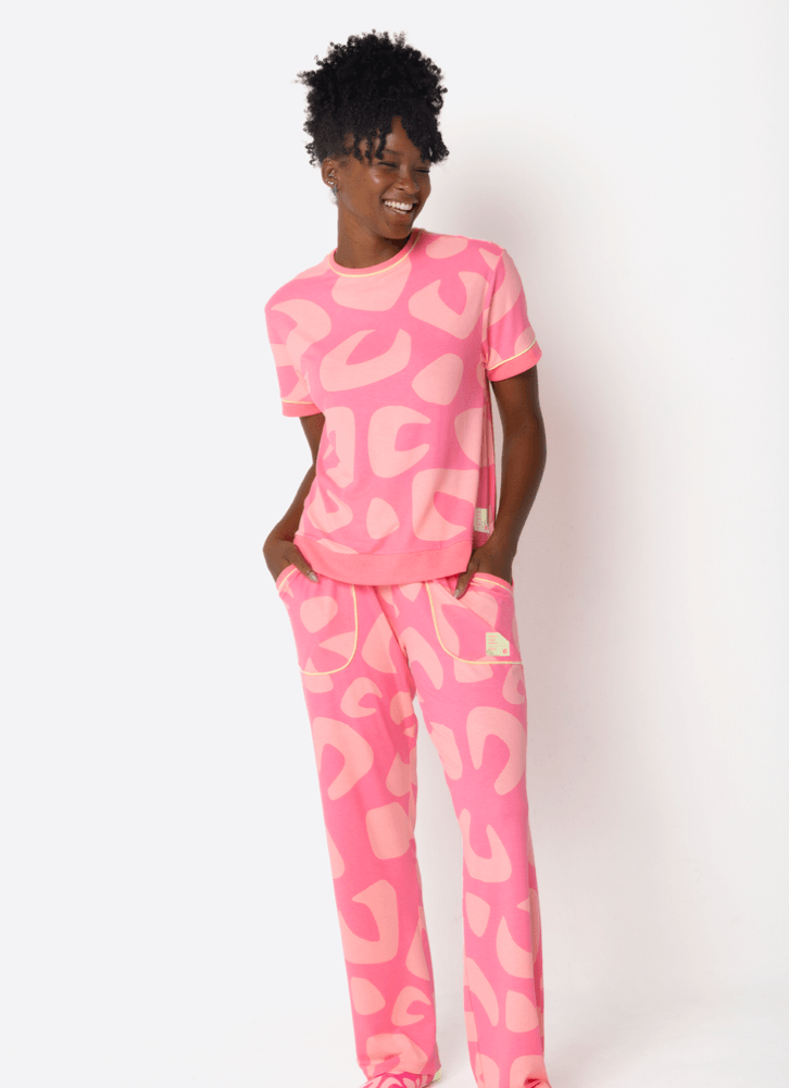 Pijama-Manga-Curta-Viscolycra-Feminino-Onca