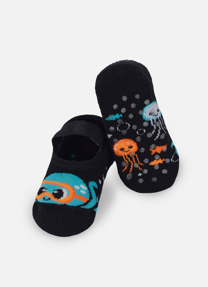 Meia-Sapatilha-Antiderrapante-Bebe-Menino-Polvo