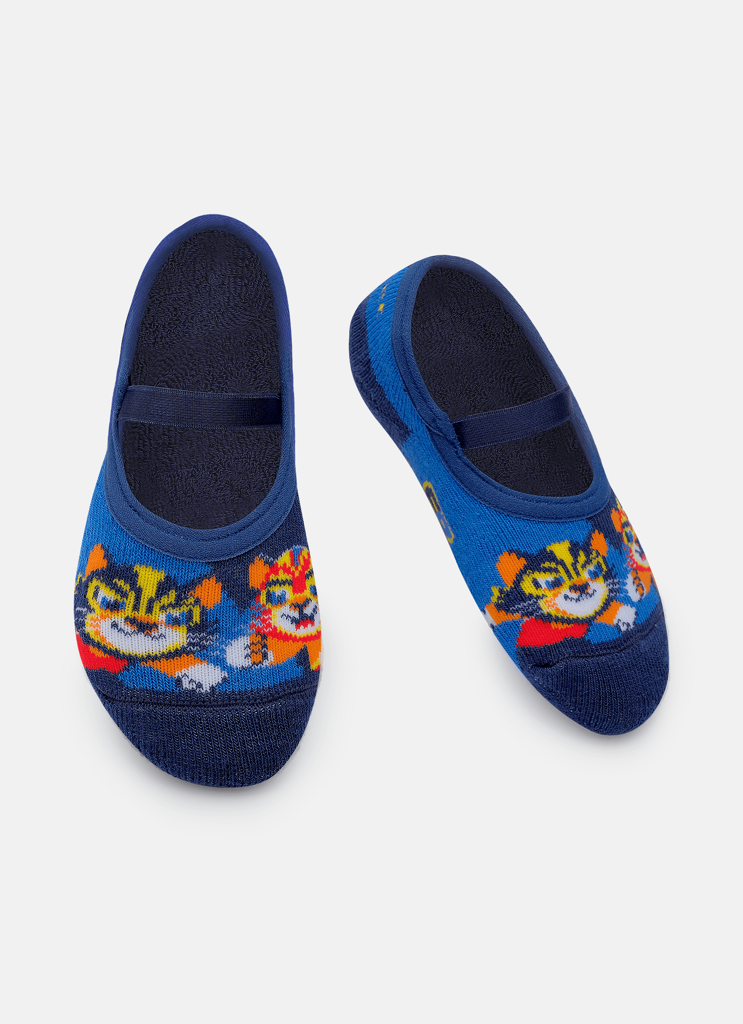 Meia-Sapatilha-Antiderrapante-Menino-Teen-Tigre-Lucha