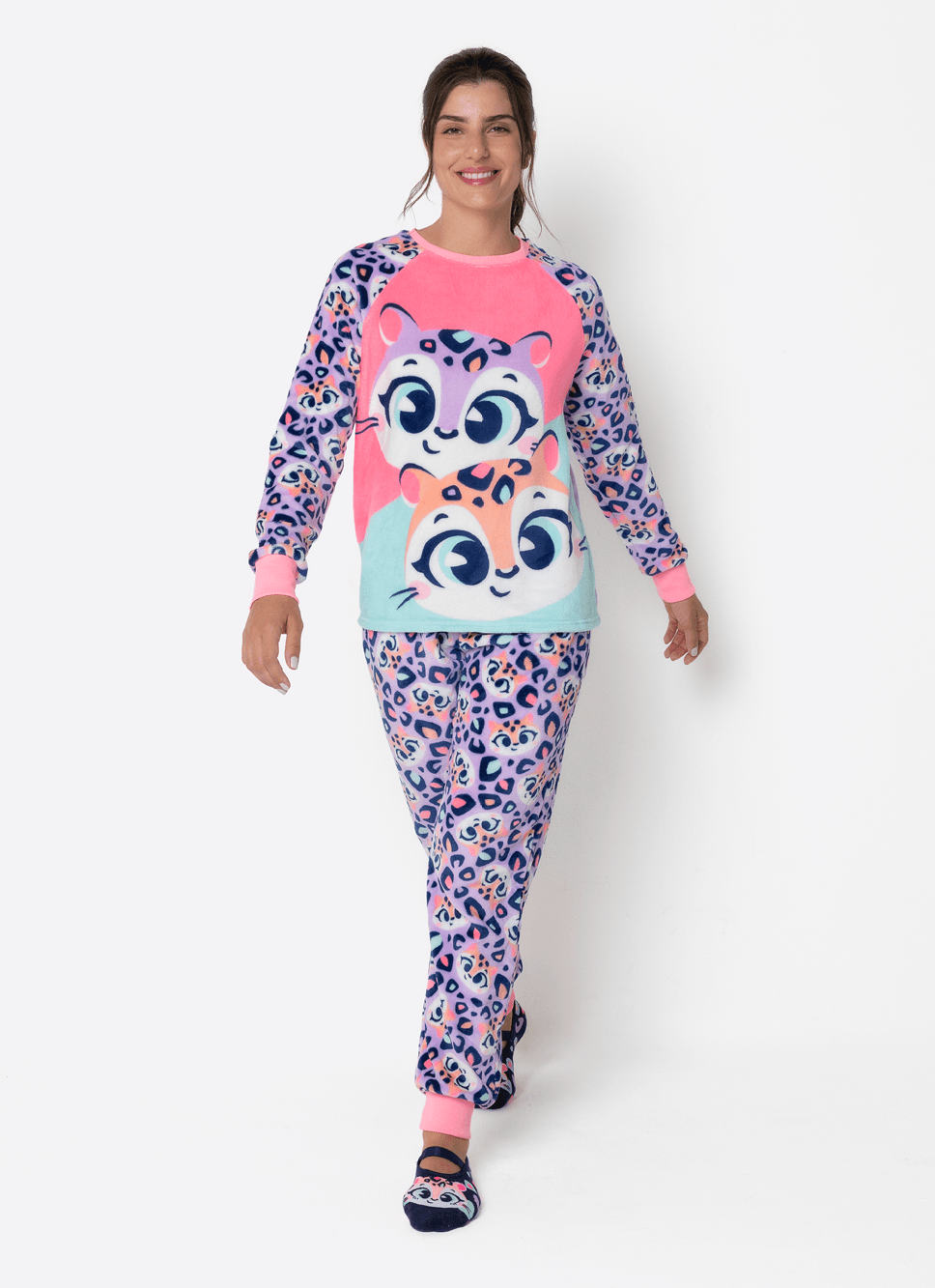 Pijama-Manga-Longa-Soft-Feminino-Onca
