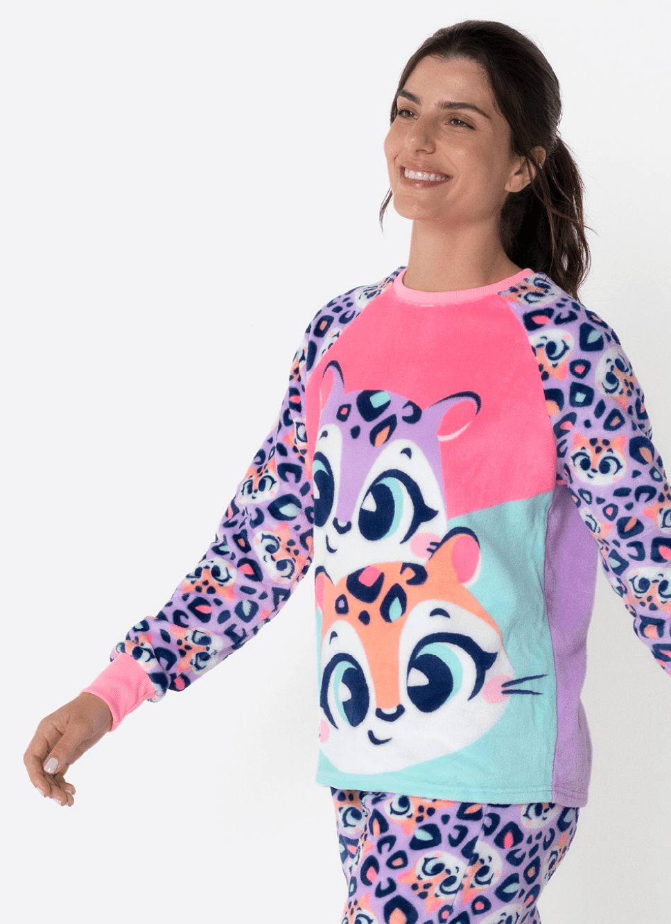 Pijama-Manga-Longa-Soft-Feminino-Onca
