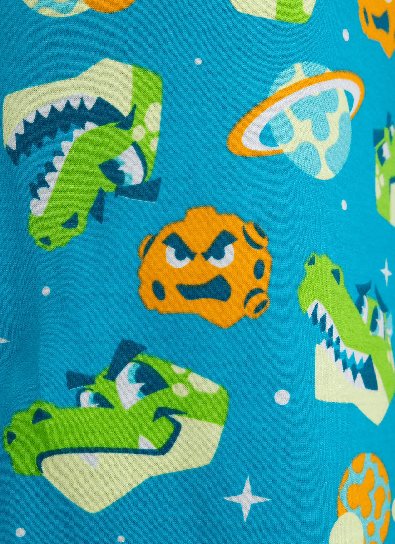 Pijama-Manga-Curta-Algodao-Masculino-Dino-Astronauta