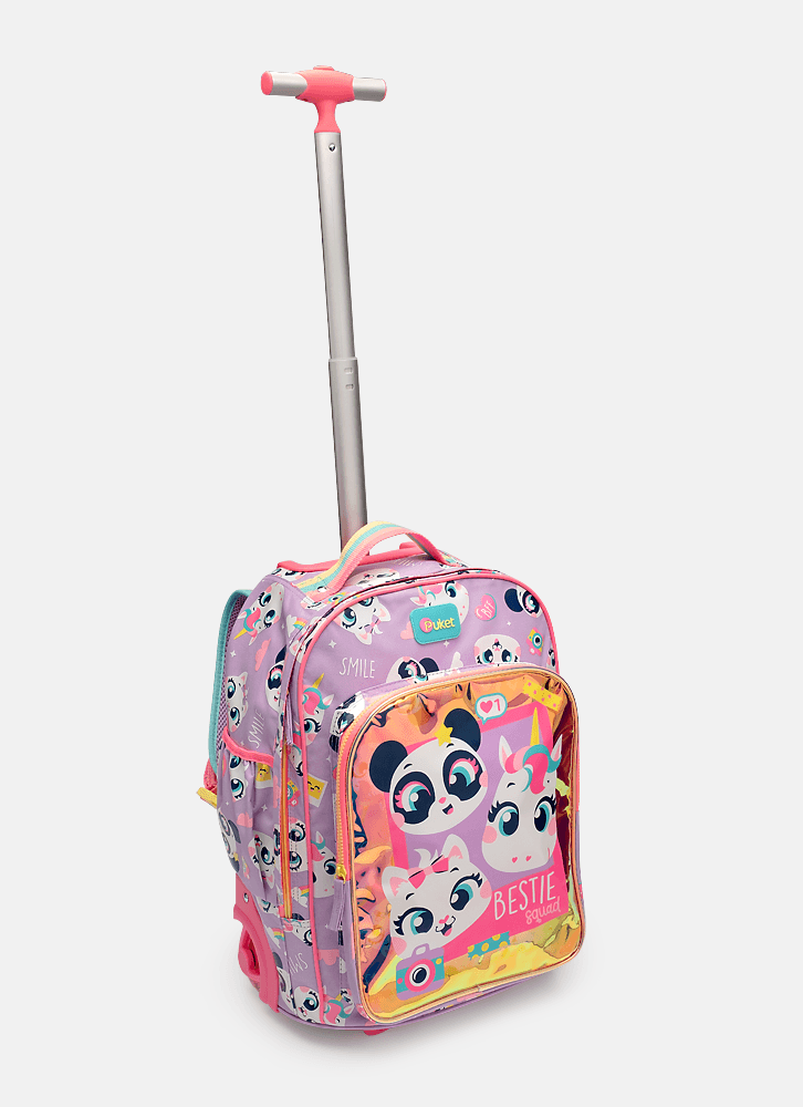 Mochila-Com-Rodinha-Grande-Multibichos-Best-Friend