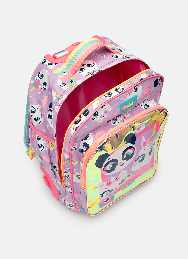 Mochila-Com-Rodinha-Grande-Multibichos-Best-Friend