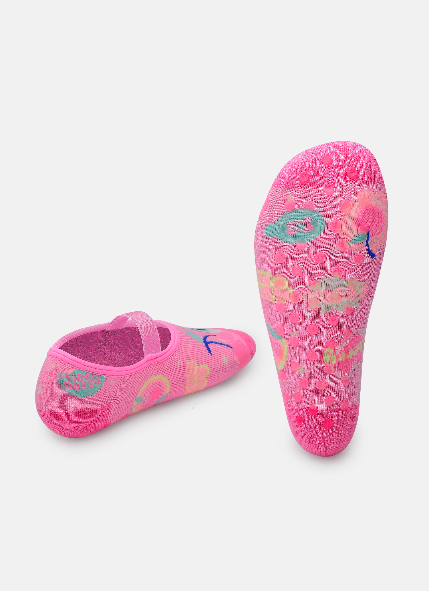 Meia-Sapatilha-Antiderrapante-Feminina-Unicornio-Frutas