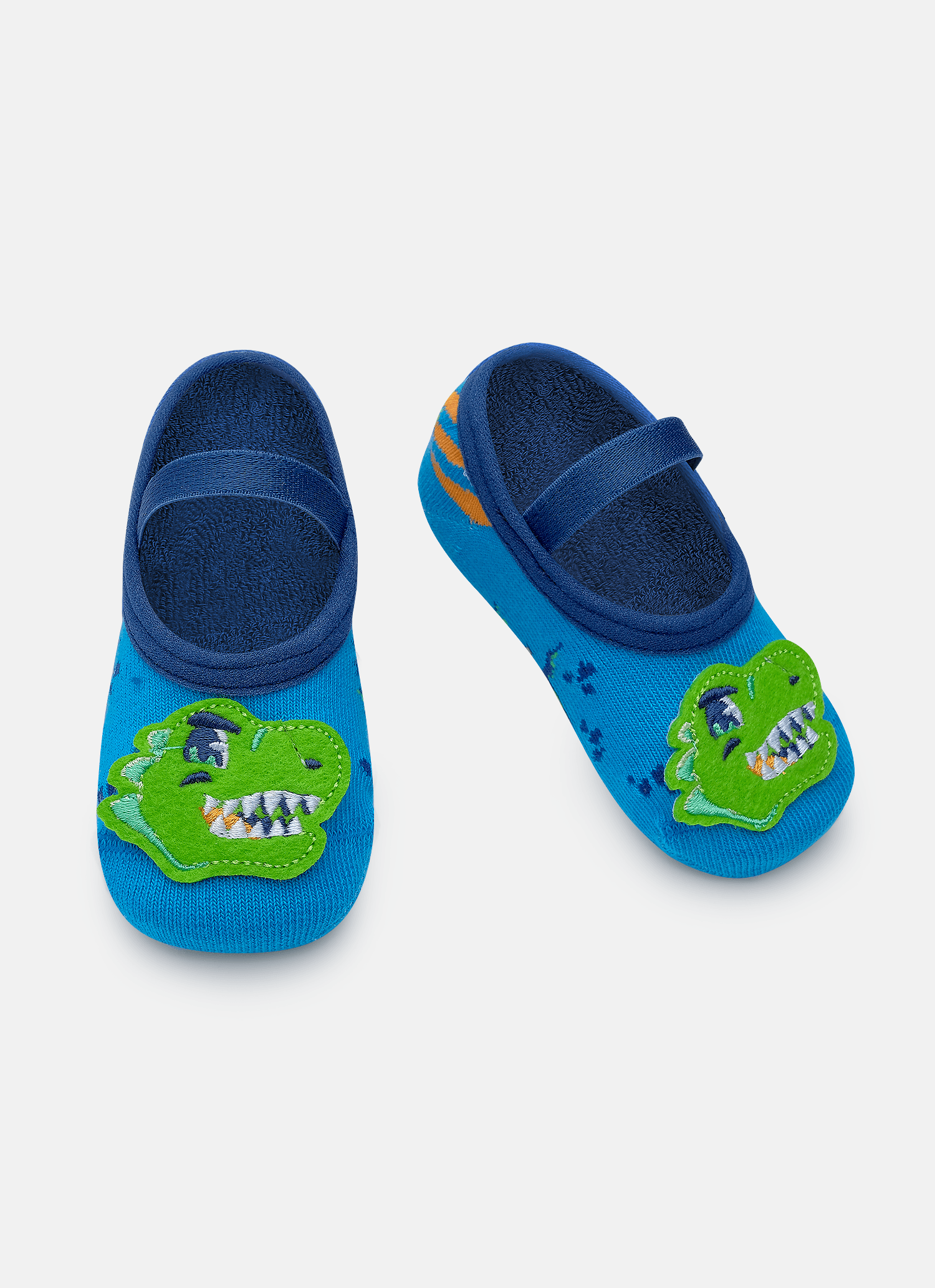 Meia-Sapatilha-Antiderrapante-Bebe-Menino-Dino-Ramen