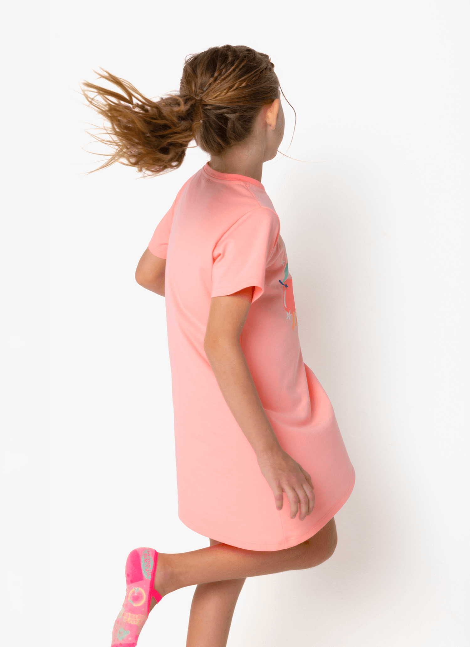 Camisola-Manga-Curta-Algodao-Menina-Unicornio-Frutas