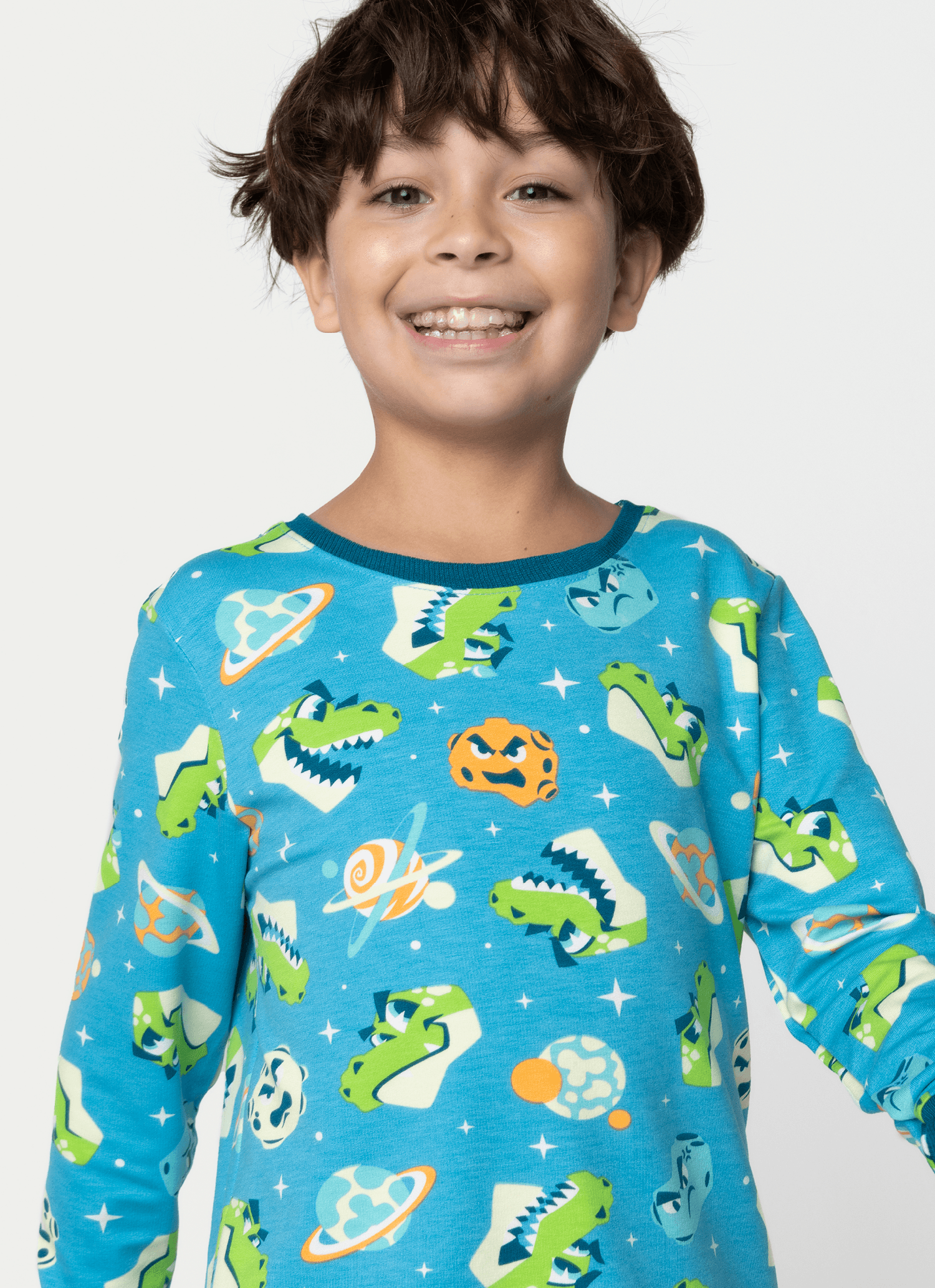 Pijama-Manga-Longa-Moletinho-Menino-Dino-Astronauta