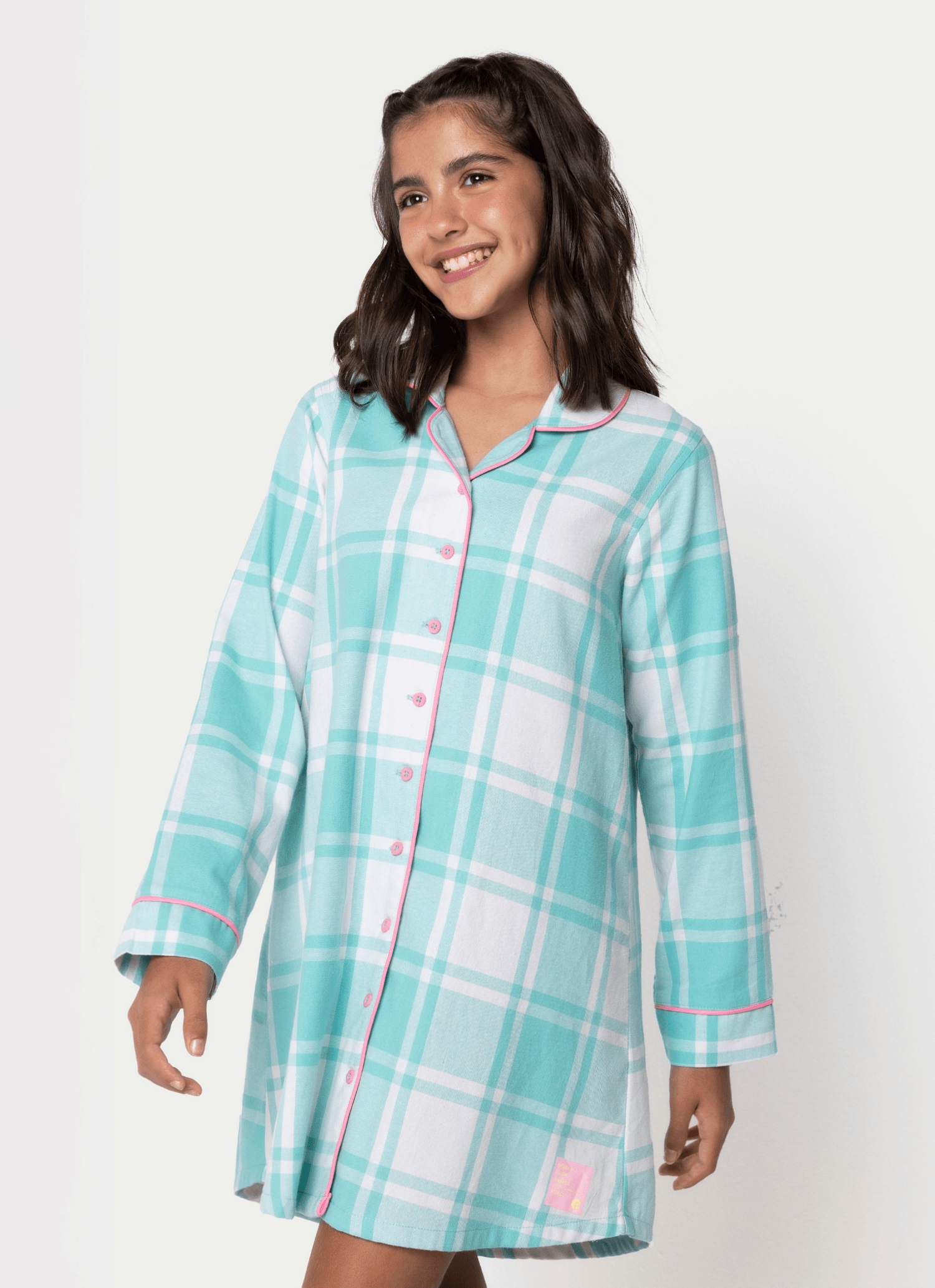 Camisola-Manga-Longa-Flanela-Menina-Teen-Xadrez