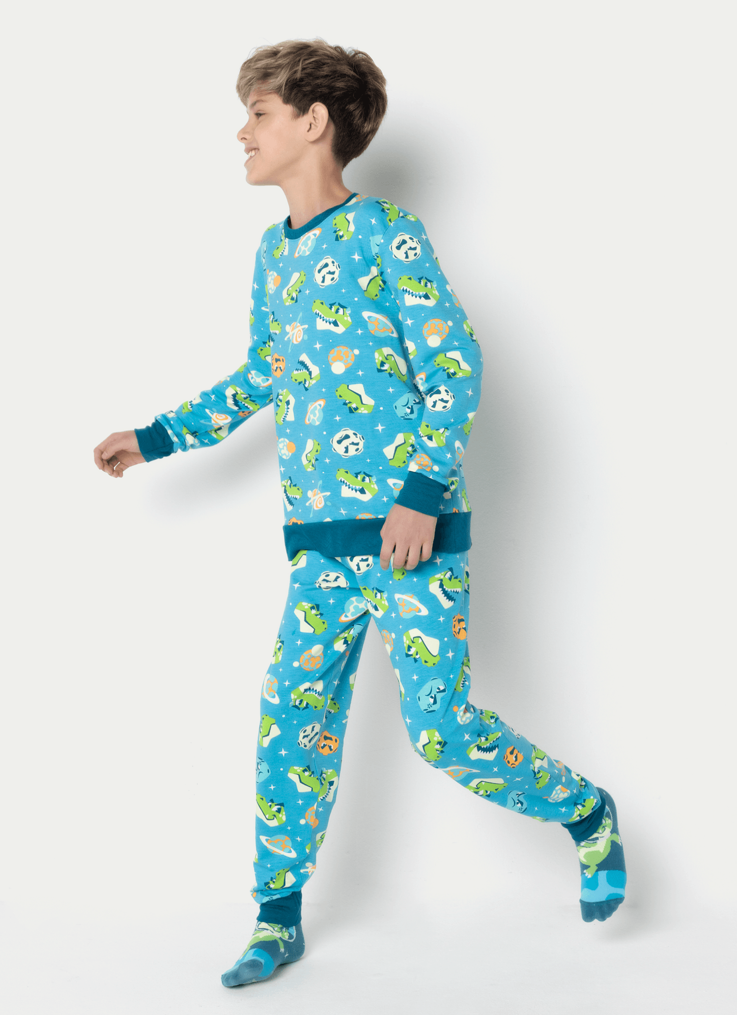 Pijama-Manga-Longa-Moletinho-Menino-Teen-Dino-Astronauta