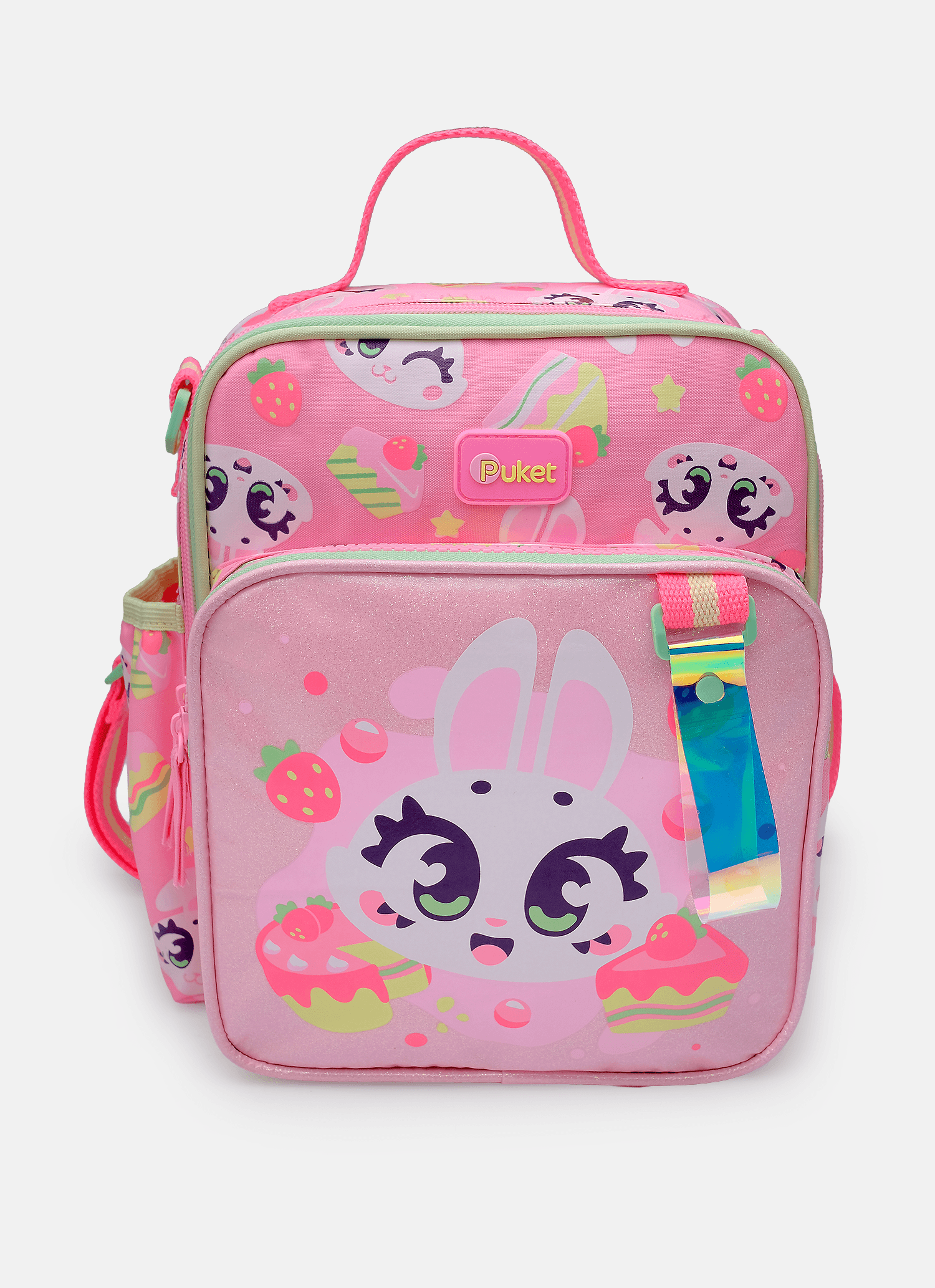 Lancheira-Termica-Com-Bolso-Frontal-Coelha-Romantica