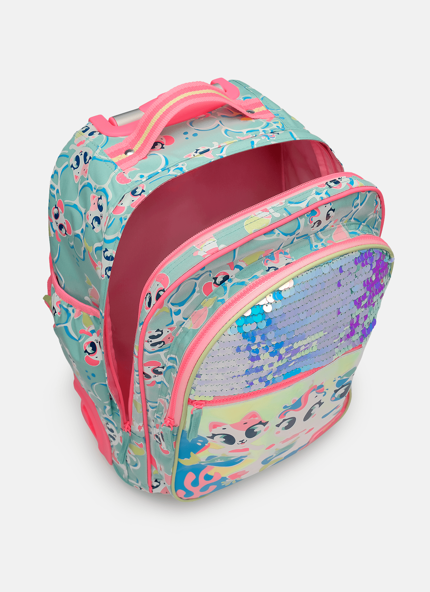 Mochila-Com-Rodinha-Grande-Multibichos-Sereia