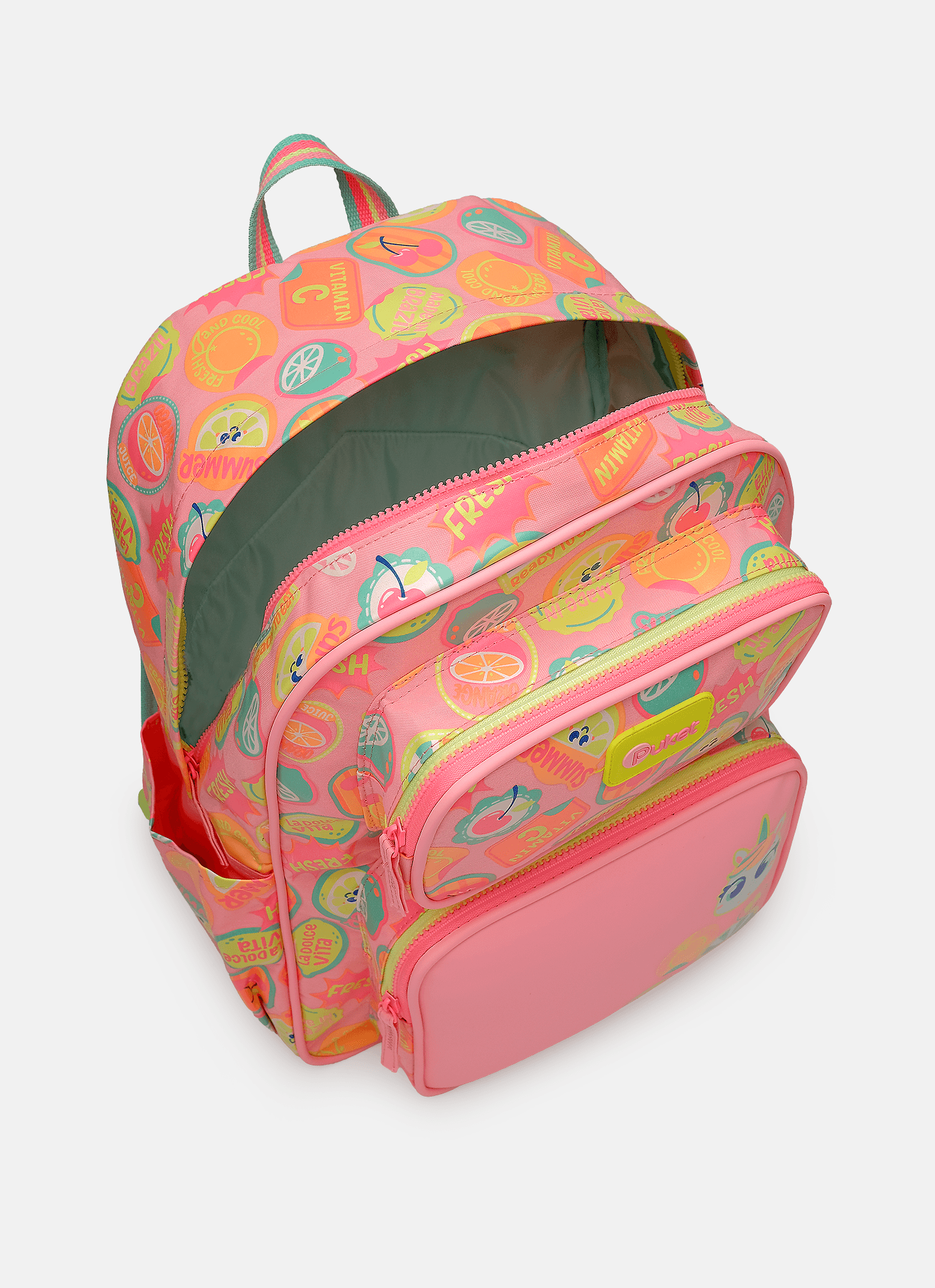 Mochila-Costas-Grande-Unicornio-Frutas
