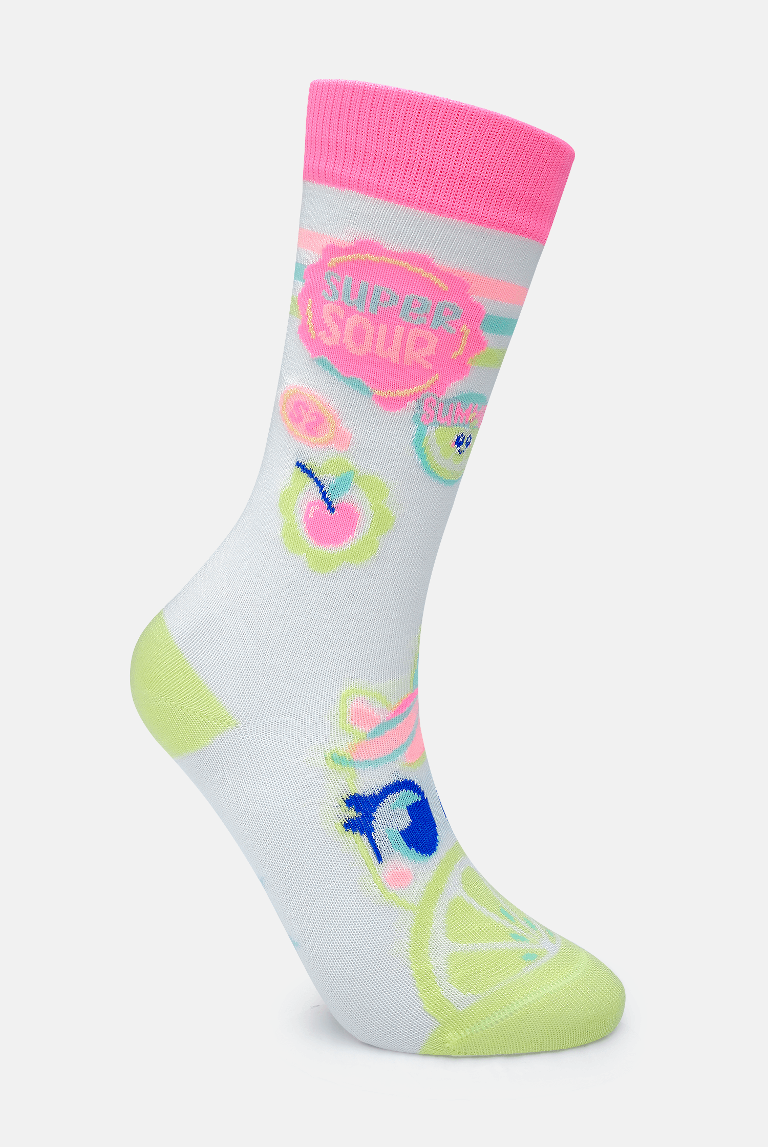 Meia-Cano-3-4-Menina-Unicornio-Summer