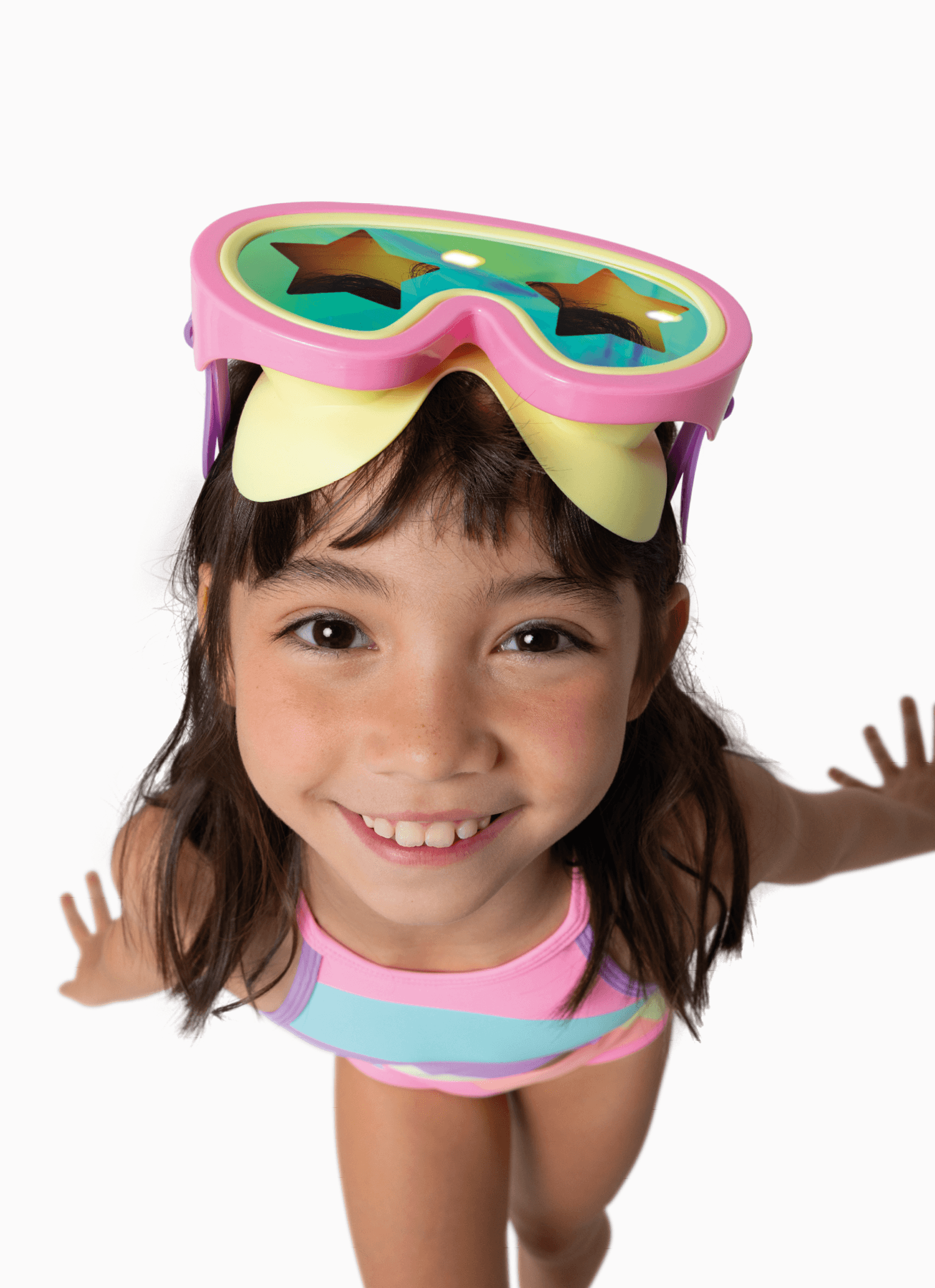 Oculos-De-Natacao-Menina-Color-Block-Rosa