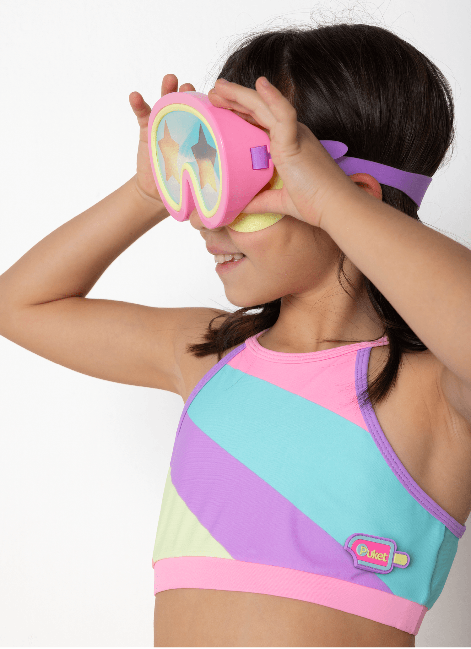 Oculos-De-Natacao-Menina-Color-Block-Rosa