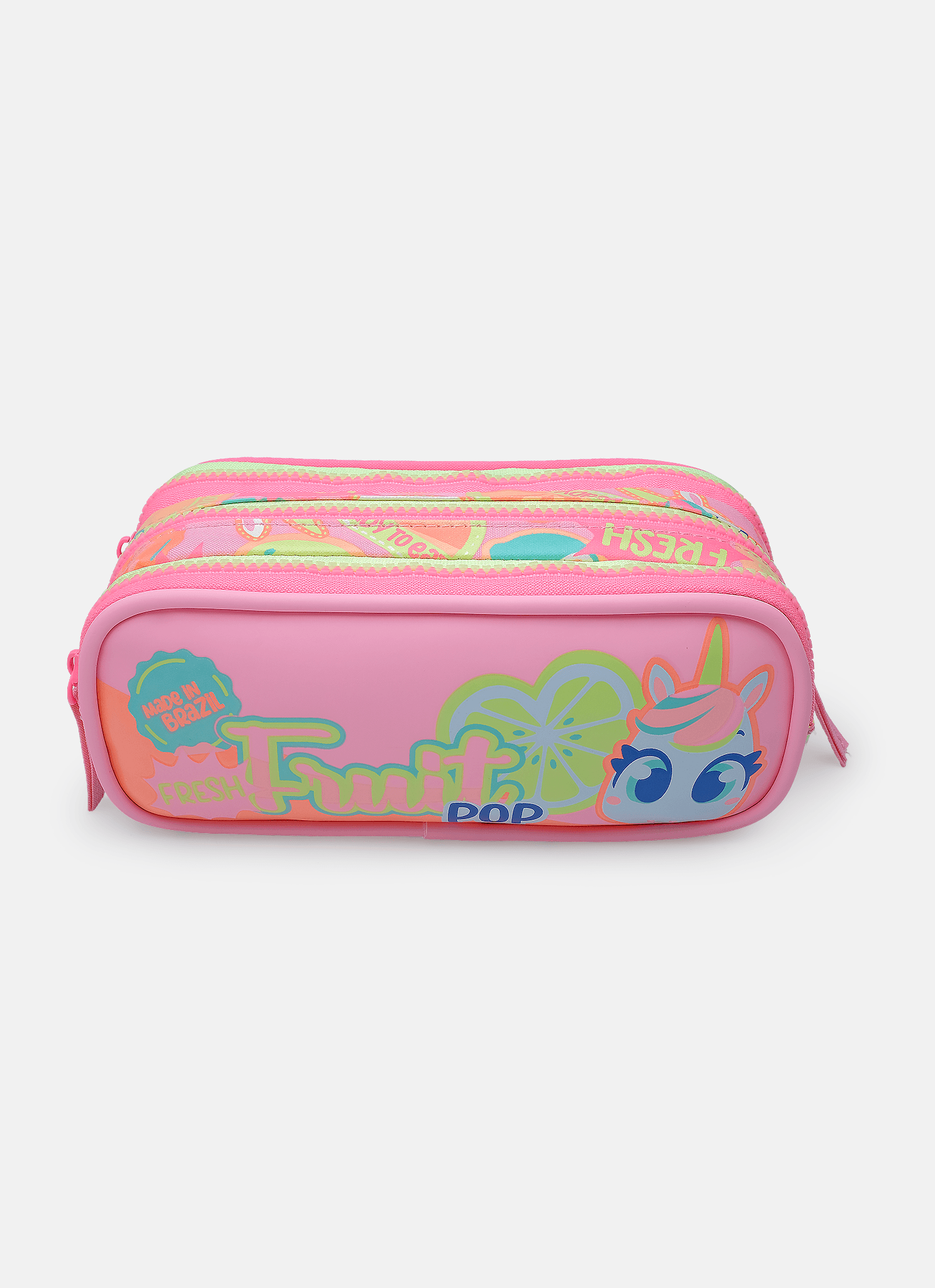 Estojo-Triplo-Unicornio-Frutas